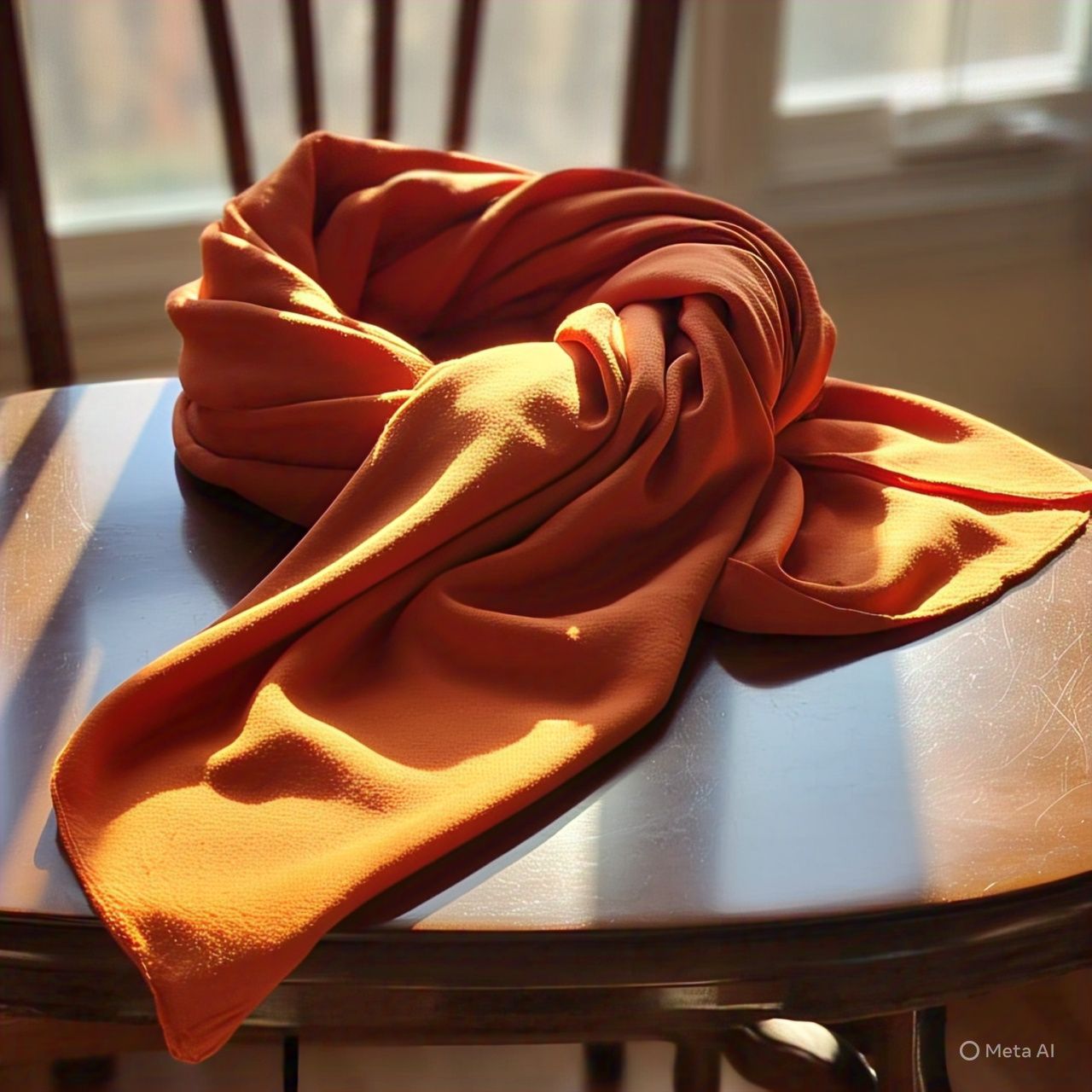 Sunset Orange Wrap