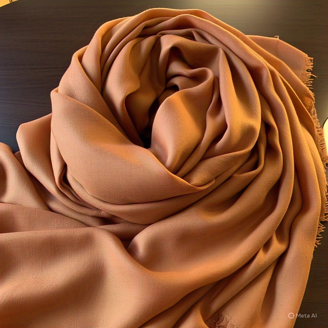 Sunset Orange Wrap