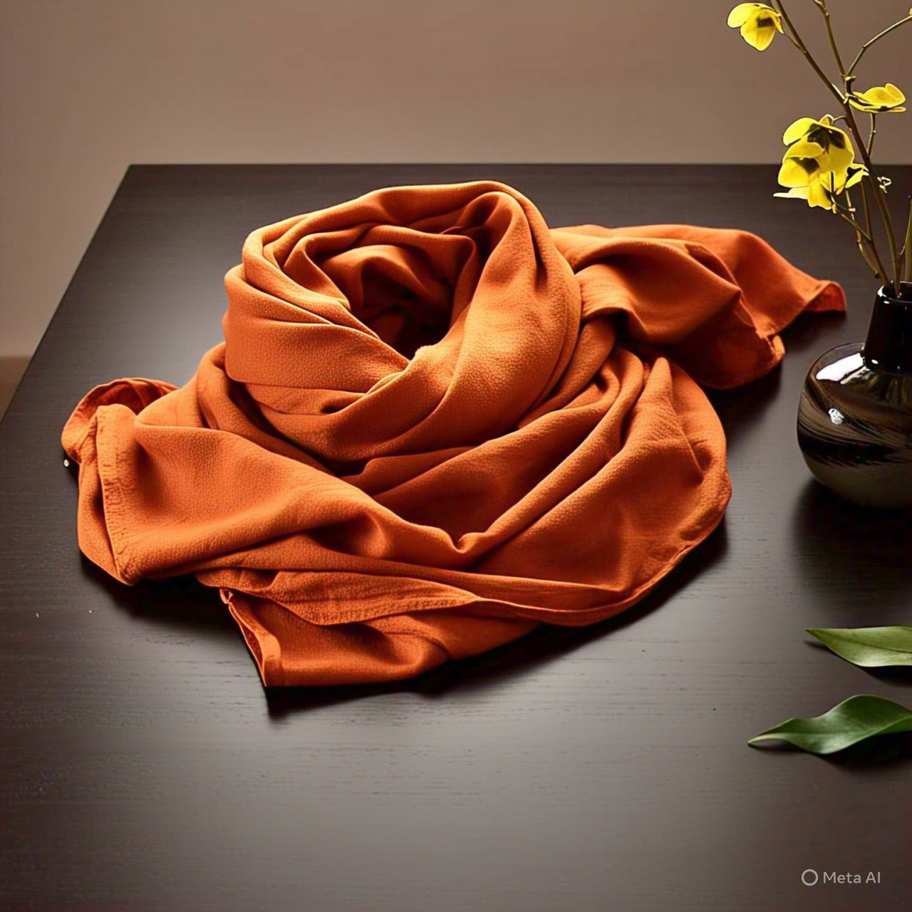 Sunset Orange Wrap