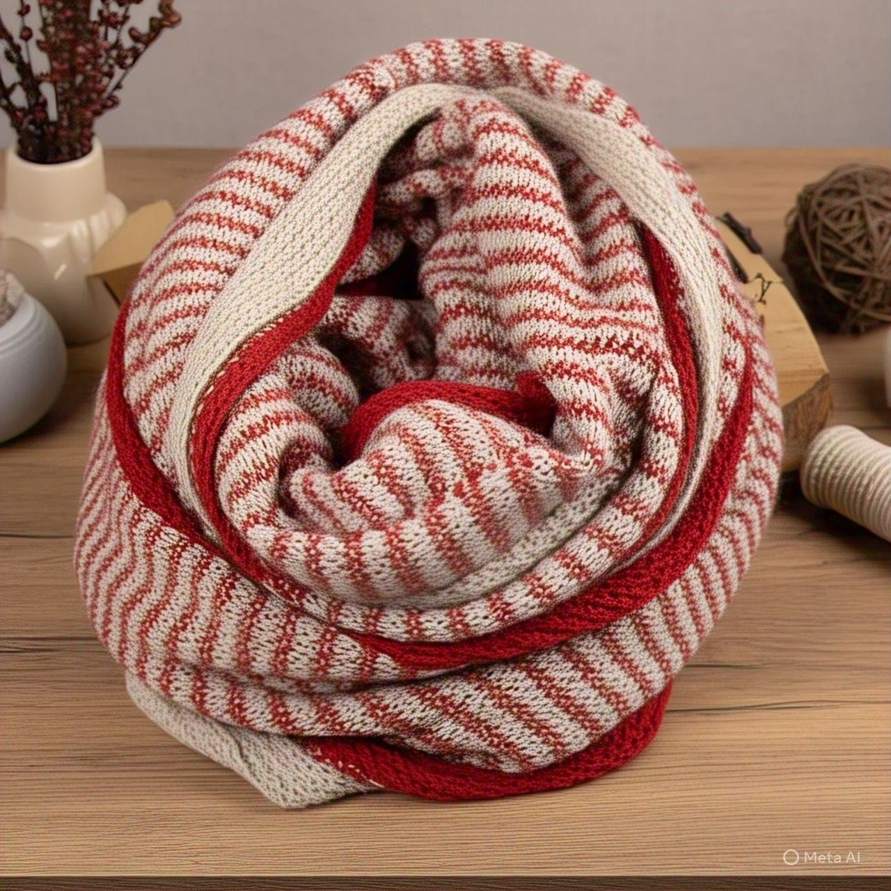 Cozy Winter Knit Wrap