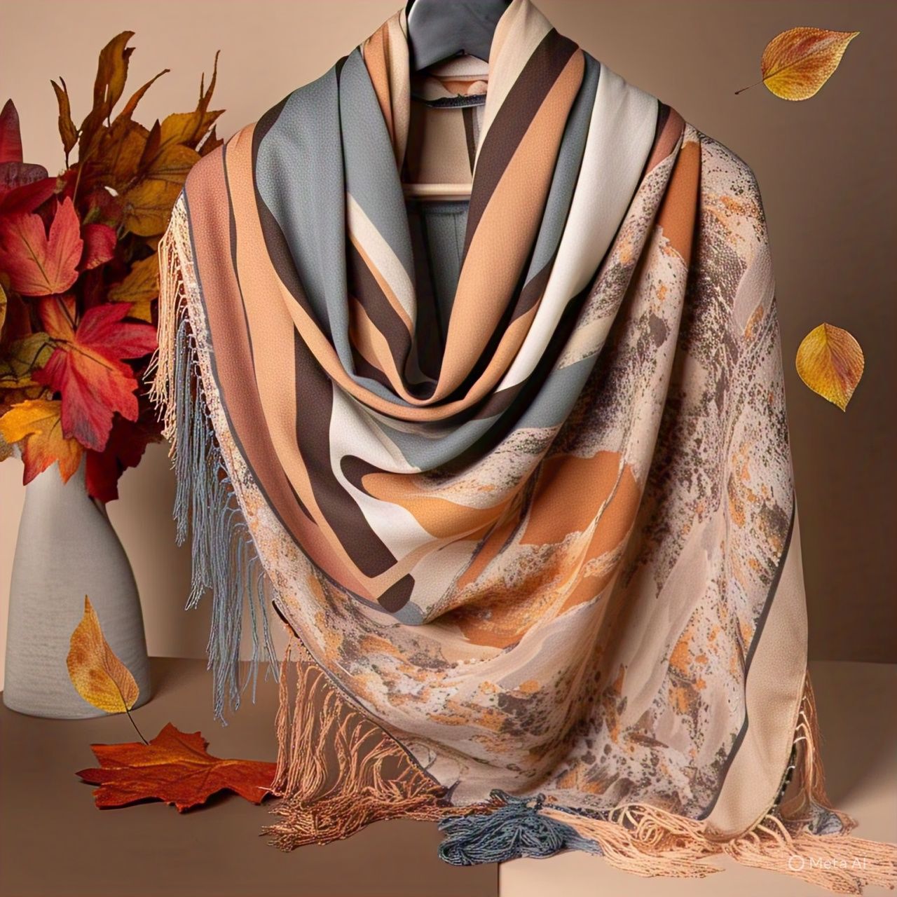 Autumn Tones Shawl