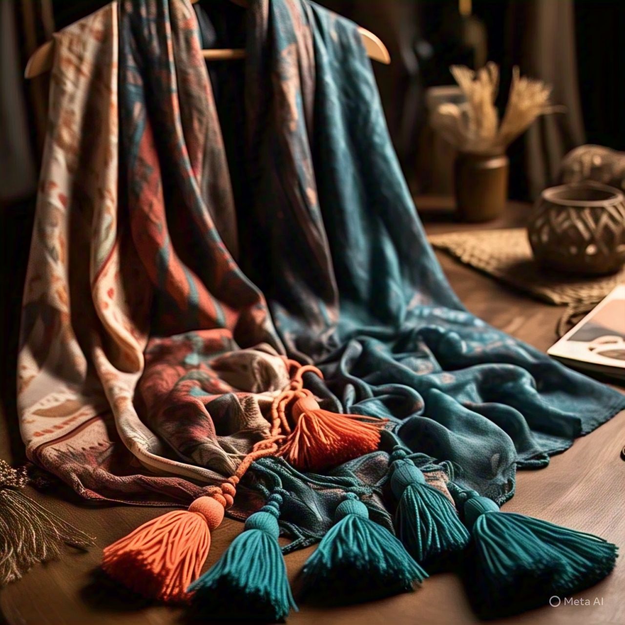 Tassel Touch Boho Scarf