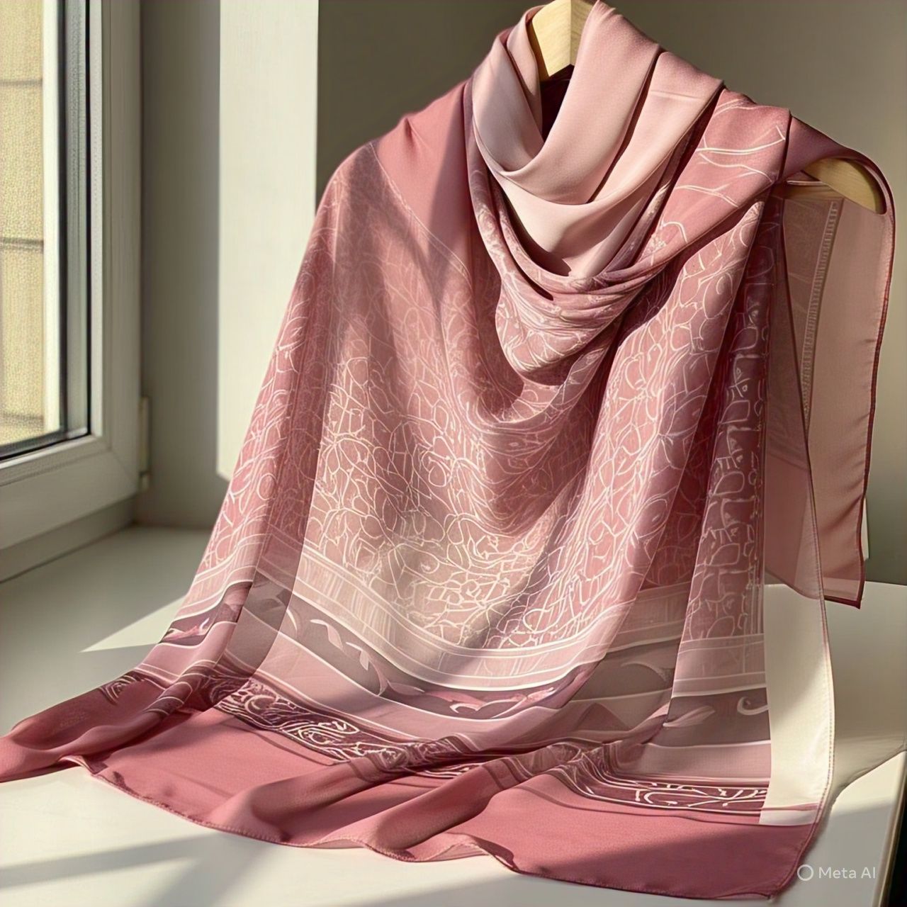 Chiffon Layered Scarf