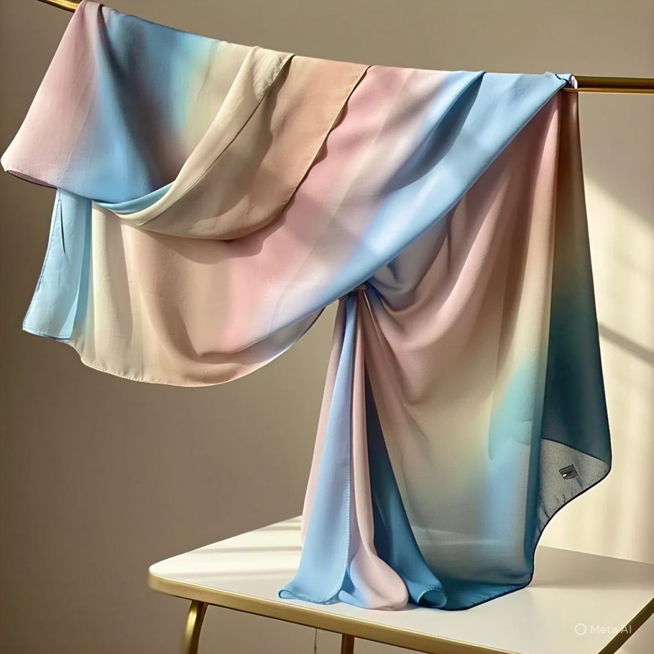Chiffon Layered Scarf
