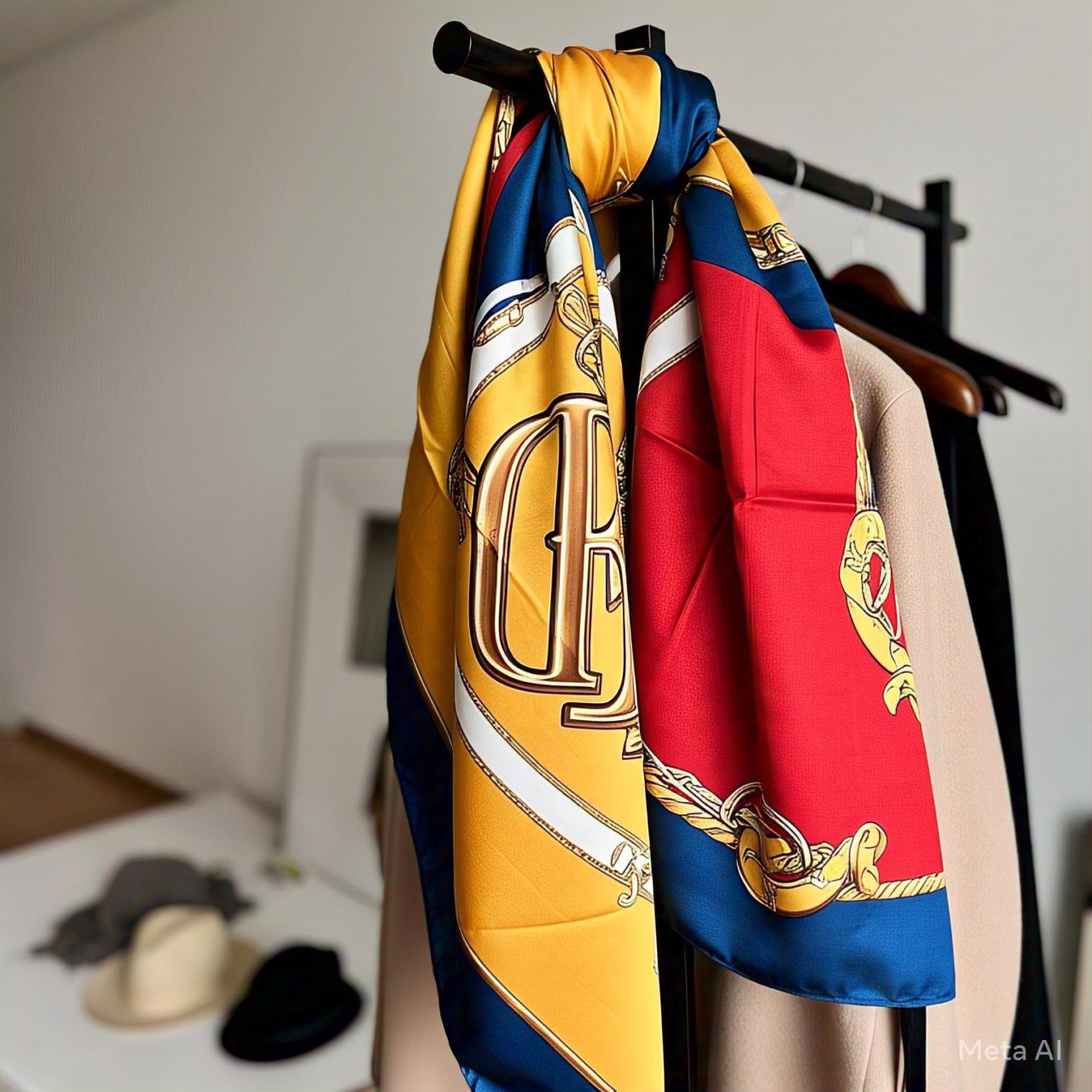 Signature Monogram Scarf