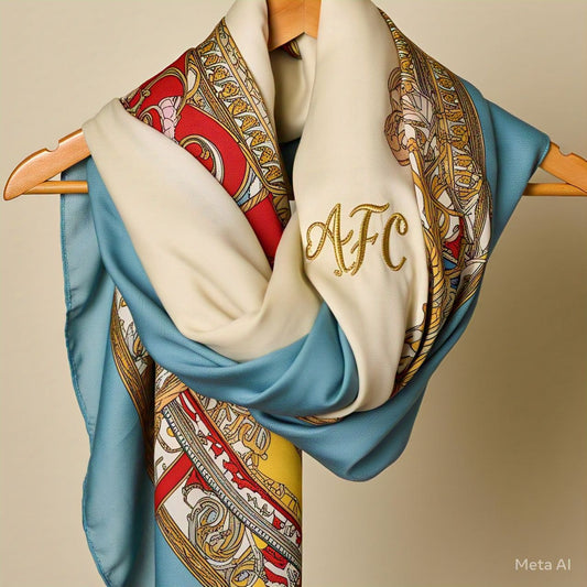 Signature Monogram Scarf