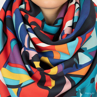 Abstract Art Scarf