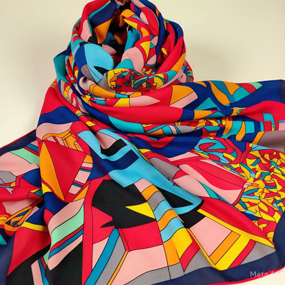 Abstract Art Scarf