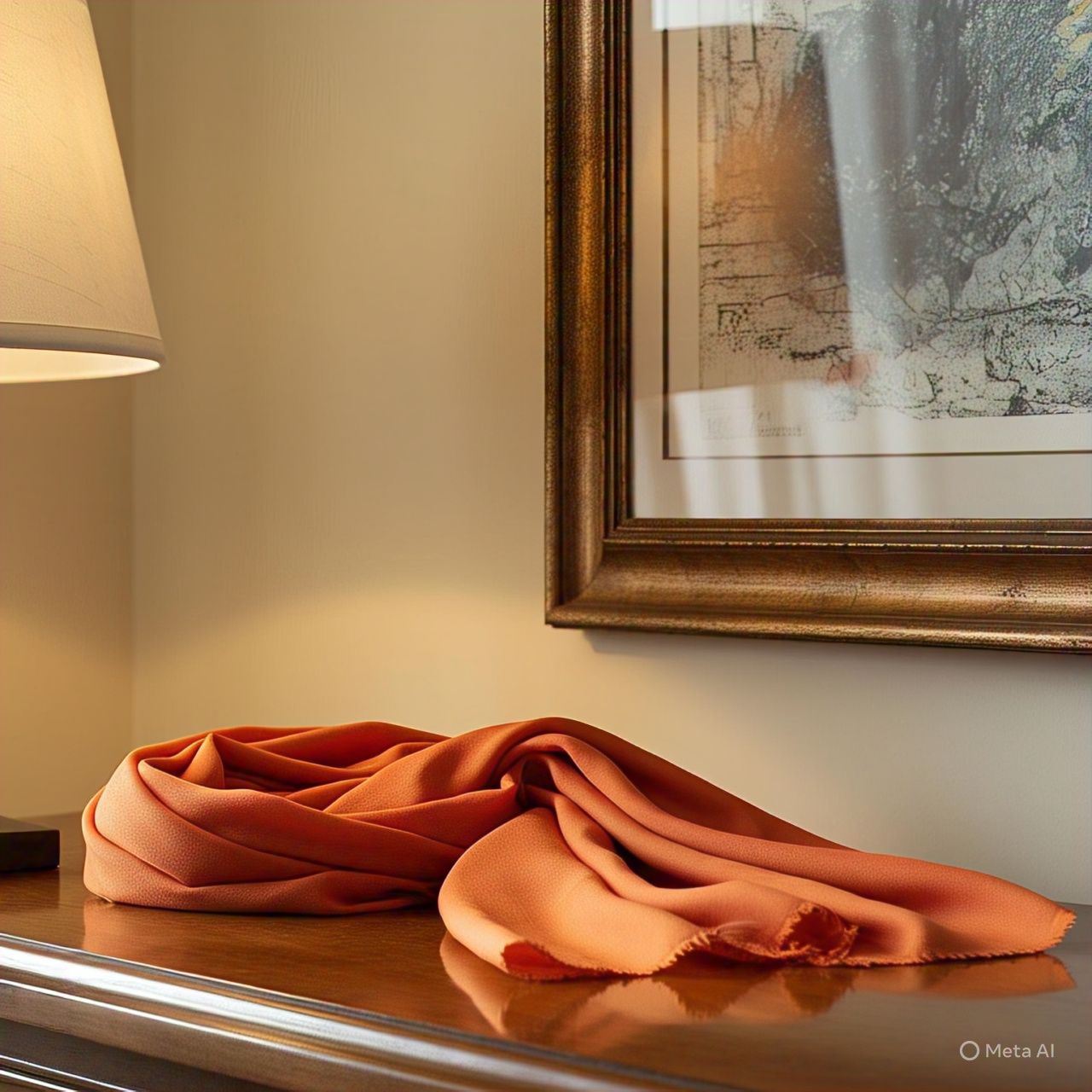 Sunset Orange Wrap