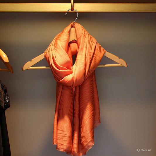 Sunset Orange Wrap