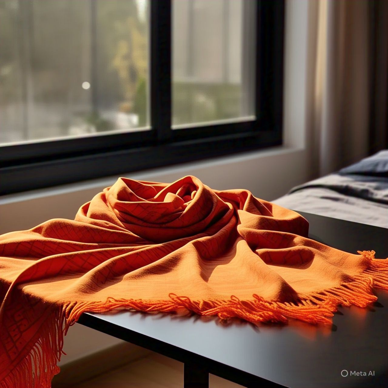 Sunset Orange Wrap