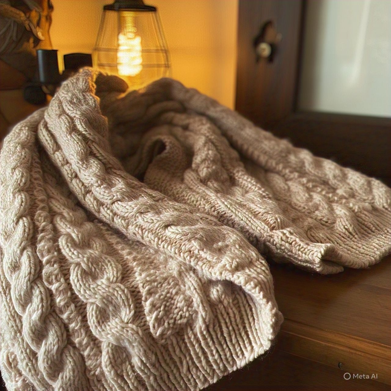 Cozy Winter Knit Wrap