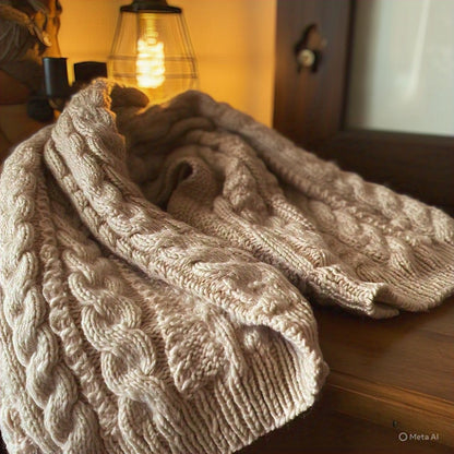 Cozy Winter Knit Wrap
