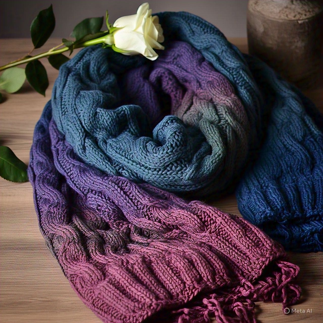 Cozy Winter Knit Wrap