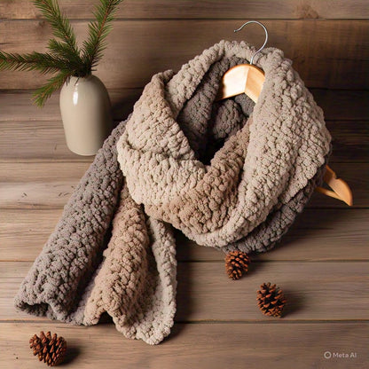 Cozy Winter Knit Wrap