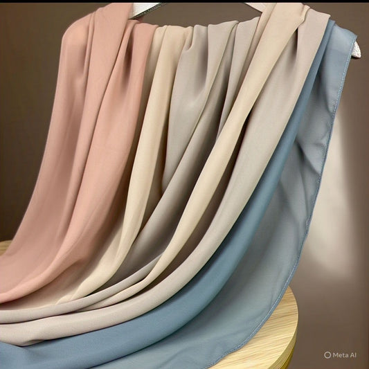 Chiffon Layered Scarf