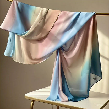 Chiffon Layered Scarf