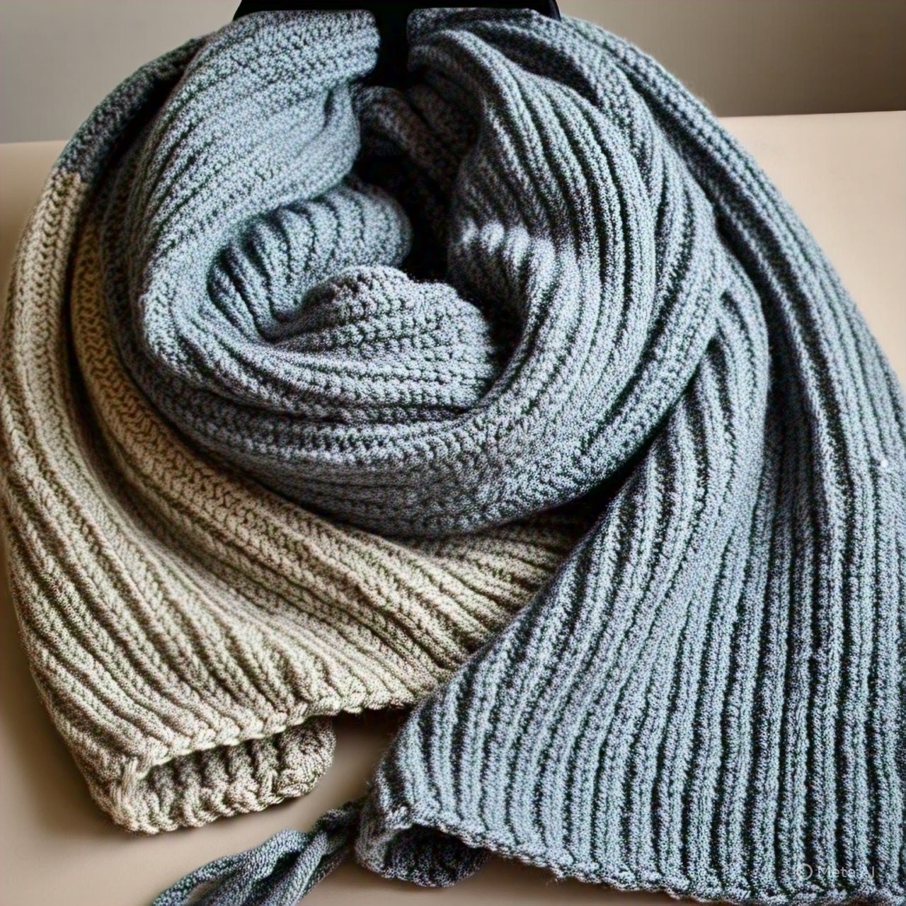 Knit Warmth Ring Scarf