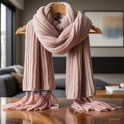 Knit Warmth Ring Scarf