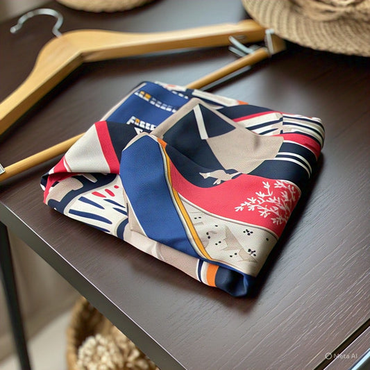 Pocket-Friendly Foldable Scarf