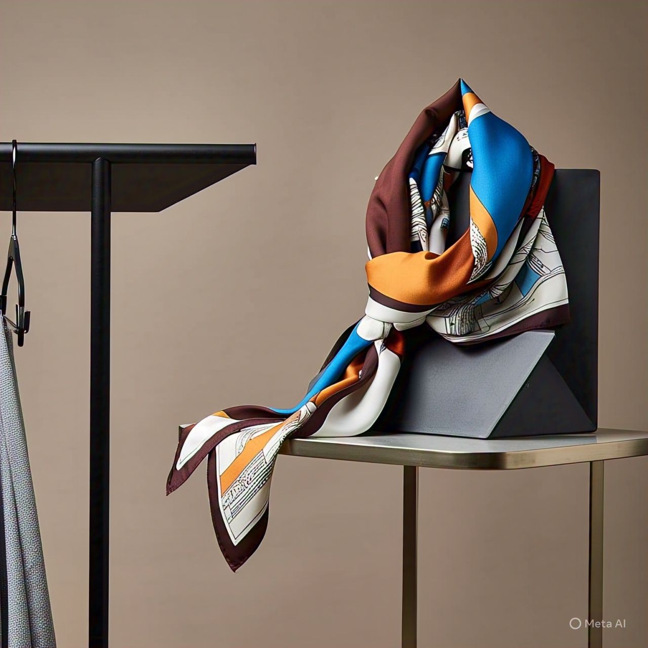 Pocket-Friendly Foldable Scarf
