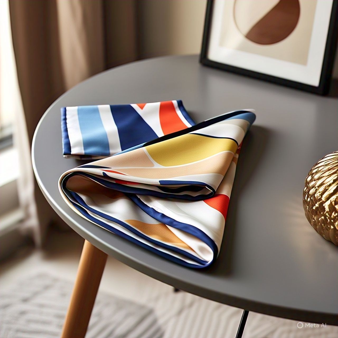 Pocket-Friendly Foldable Scarf