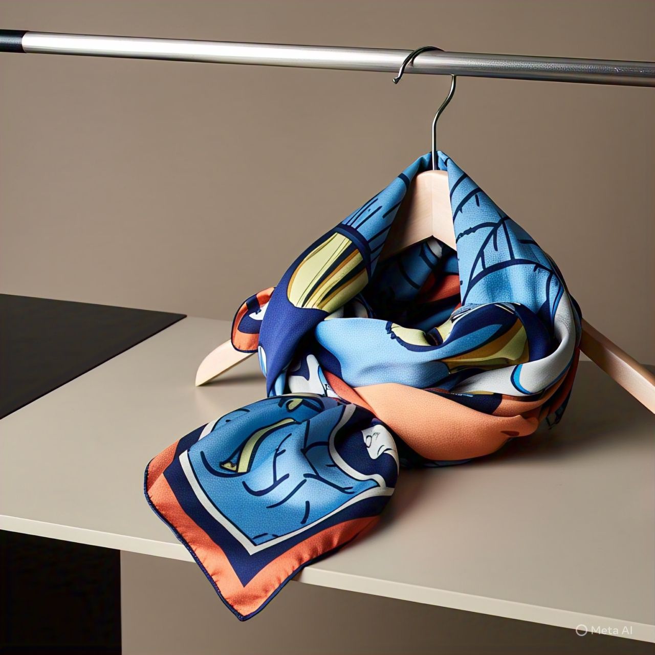 Pocket-Friendly Foldable Scarf
